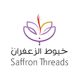 شعار متجر خيوط الزعفران
